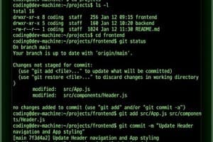 ターミナルで基礎を習得