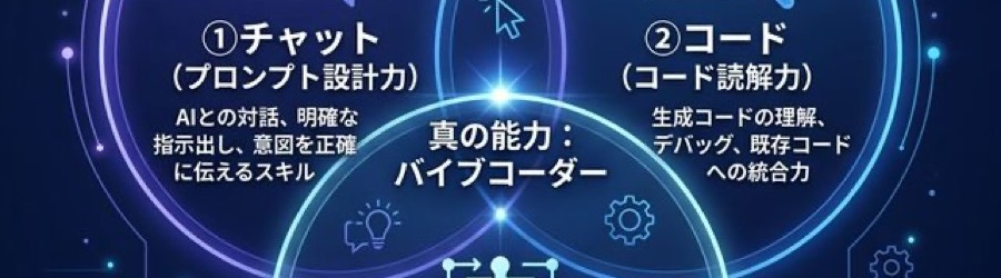バイブコーダーに必要な3つのスキル